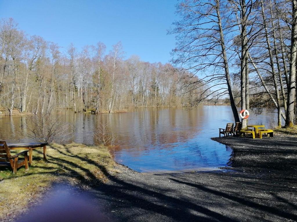 Ferienhaus Annerstad Nahe Bolmen Angeln Baden Kanu Villa Luaran gambar